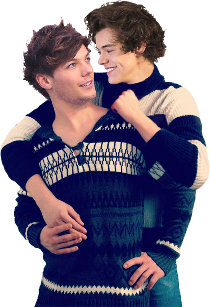 Overlays Transparent ♥ Larry Stylinson~ - Harry Styles Louis Tomlinson One Direction (788x1050), Png Download