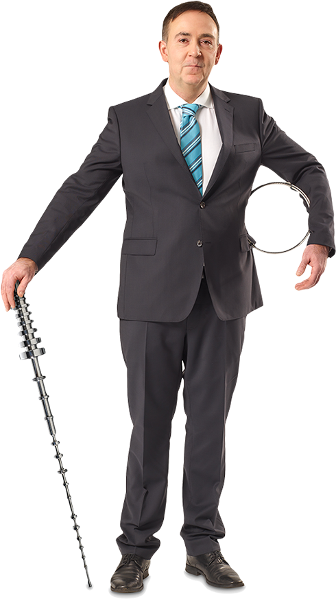 Smooth Running, Non-corrosive Bearings Providing A - Standing (749x1000), Png Download