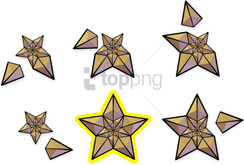 Free Png Stars Png Image With Transparent Background - Stars Png (850x569), Png Download