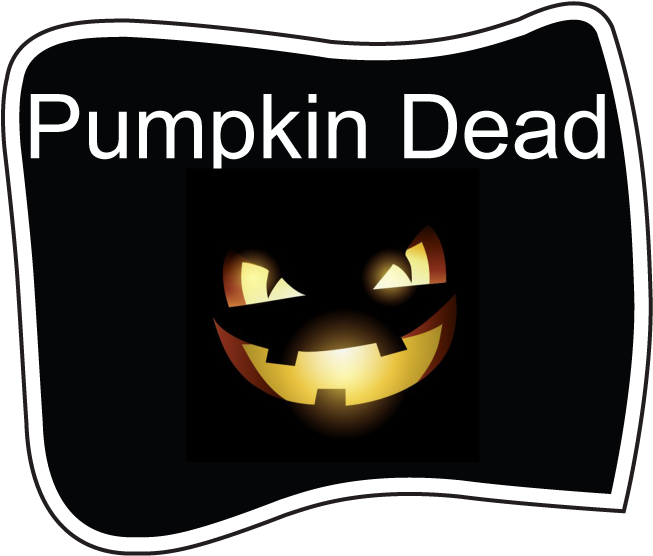Pumpkin Dead Image - Jack-o'-lantern (733x604), Png Download