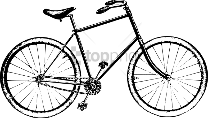 Free Png Black And White Bike Png Image With Transparent - Bike Doormat Uk (851x485), Png Download