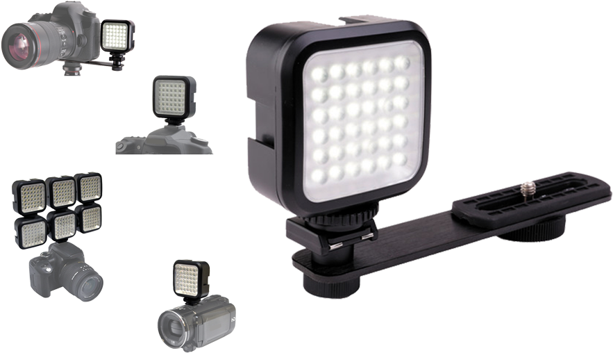 Ultimaxx Universal Led Video Light (900x528), Png Download