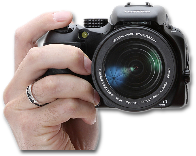 Fuji S100fs Hand Fotowiki - Film Camera (756x614), Png Download