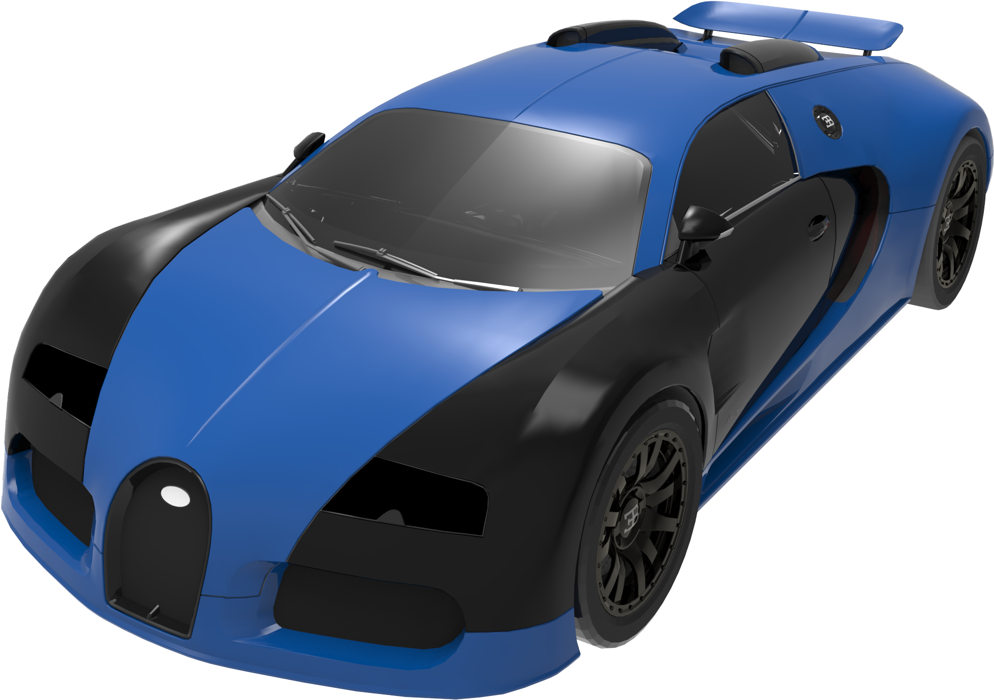 Super Render Ebveyron - Bugatti Veyron (3000x2033), Png Download
