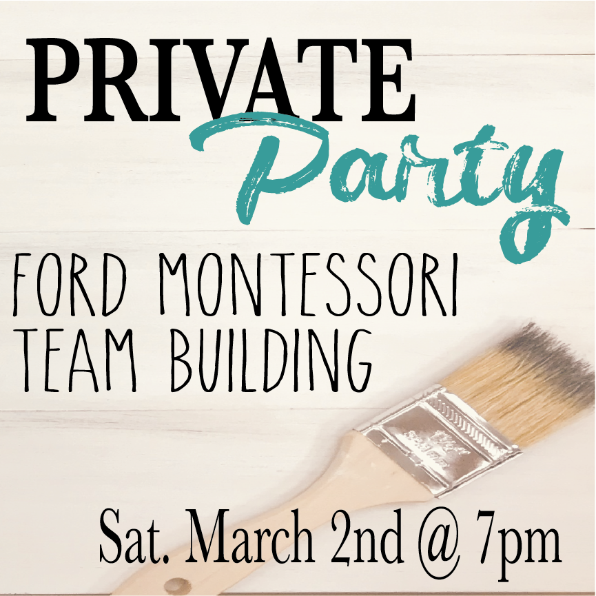 March 2nd @ 7pm- Ford Montessori Team Building - Calligraphy (865x865), Png Download