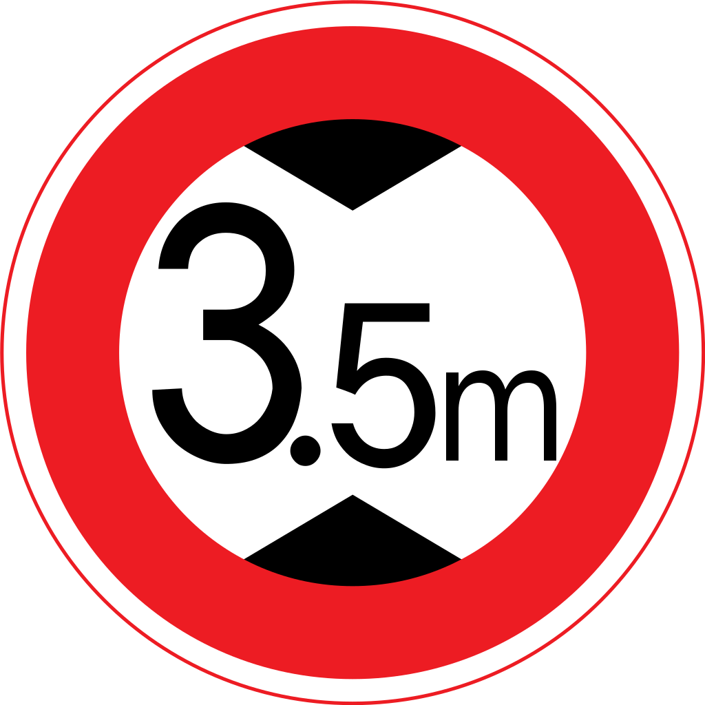 Japan Road Sign 321 For North Korea - Circle (1024x1024), Png Download