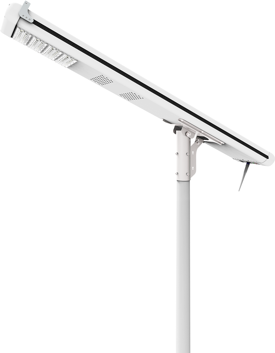 12v Dc 4000lm Led Solar Street Lights, Auto Cleaning - Banner (1152x1200), Png Download