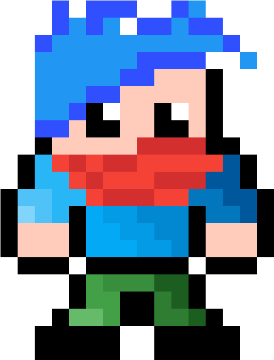 Cool Kid - Mega Man Ms Paint (1190x850), Png Download