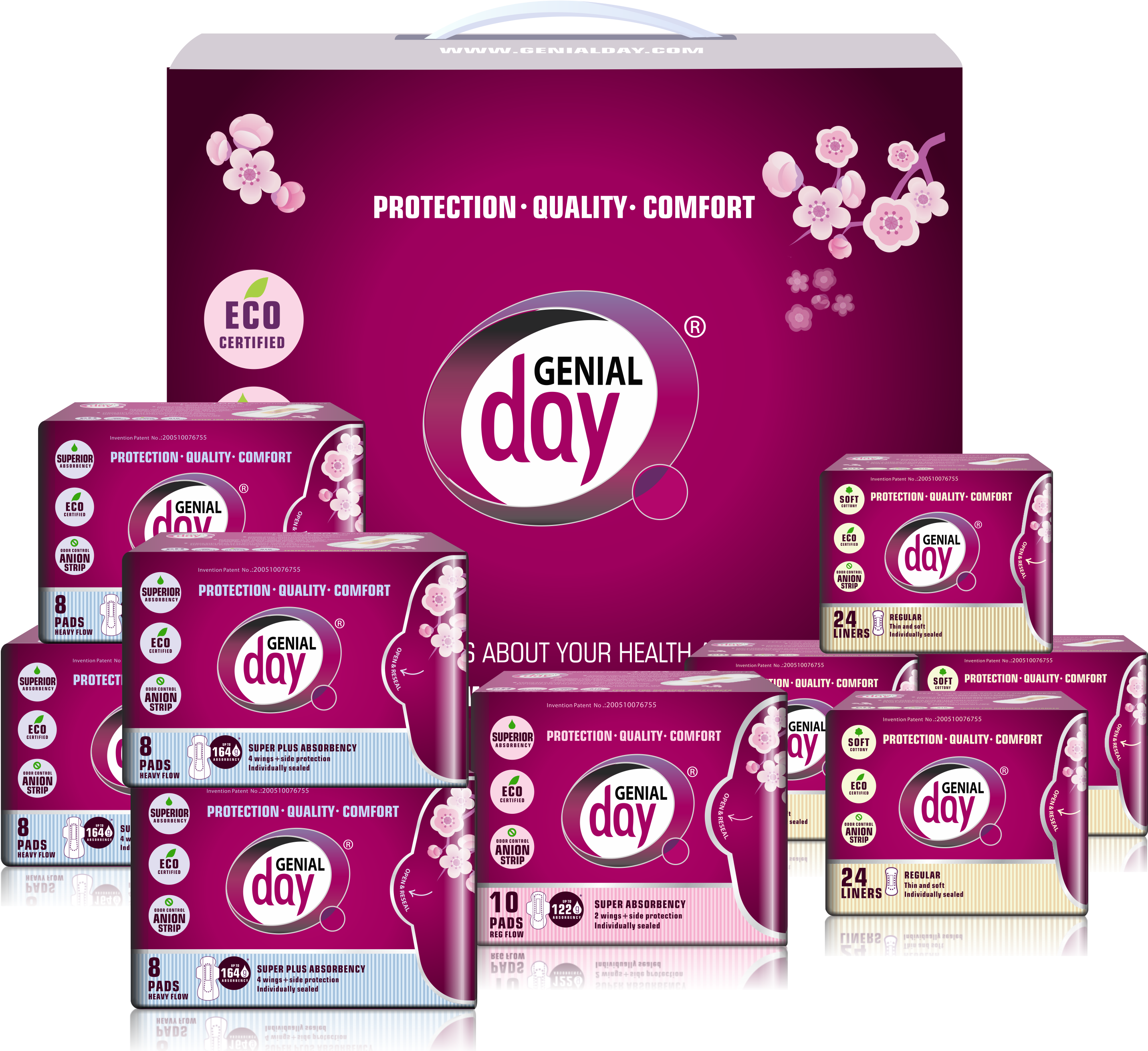 Genial Day Pads (3169x3169), Png Download