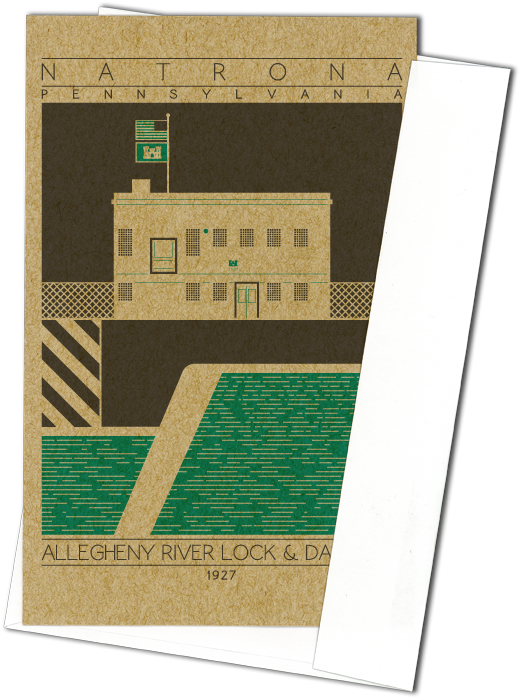Allegheny River Lock & Dam No - Wood (576x721), Png Download