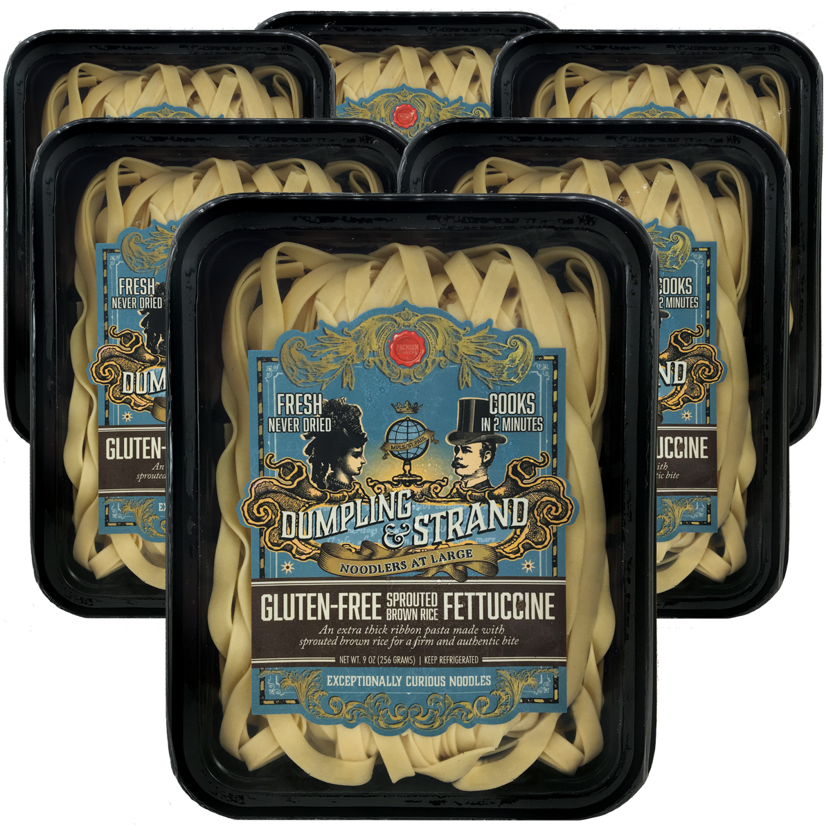 Case Of Dumpling & Strand's Freshly Frozen Sprouted - Cartoon (1200x1200), Png Download