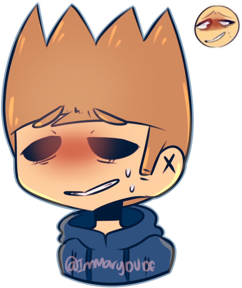 1168 X 1200 Twitter - Emojis Face Meme Eddsworld (1168x1200), Png Download