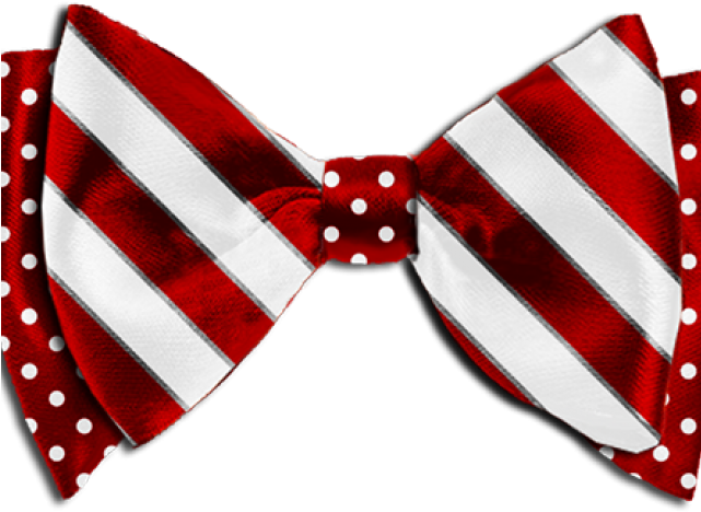 Bow Tie Clipart Polkadot - Ribbon (640x480), Png Download