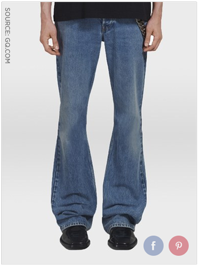 We First Saw The Look No More Than A Decade Ago And - Bootcut Jeans Meme (1200x675), Png Download