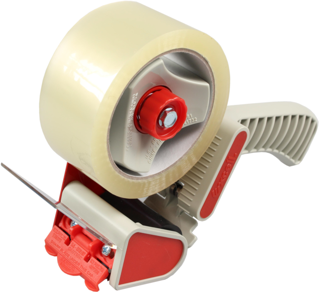 Sendproof® Tape Dispenser, Pvc, 50mm, 66m, Red - Tape Measure (640x640), Png Download