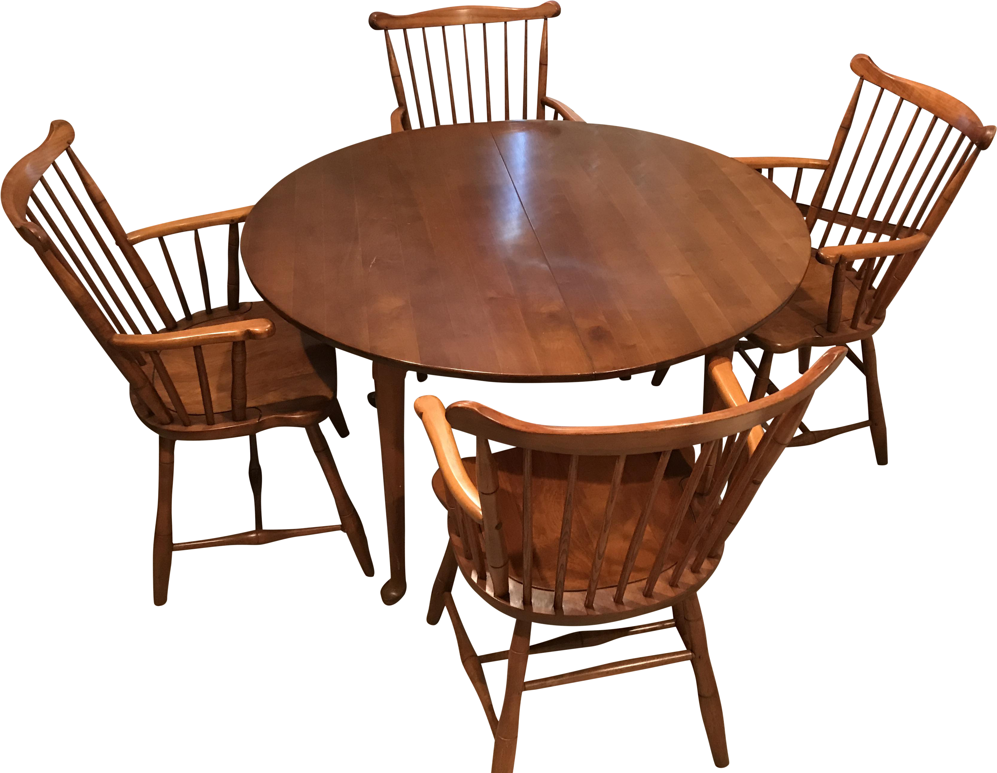 Vector Library Drawing Chair Kitchen Table - Windsor Chair (3702x2870), Png Download