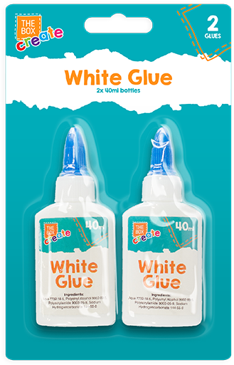 Details About Pack Of 2 Pva Glue White And Clear School - Glass Bottle (800x620), Png Download