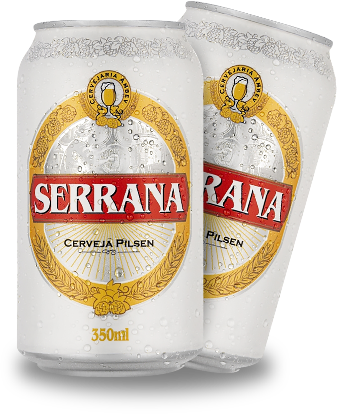 2175 × 2305 In Cerveja - Cerveja Serrana Lata 350ml (2175x2305), Png Download