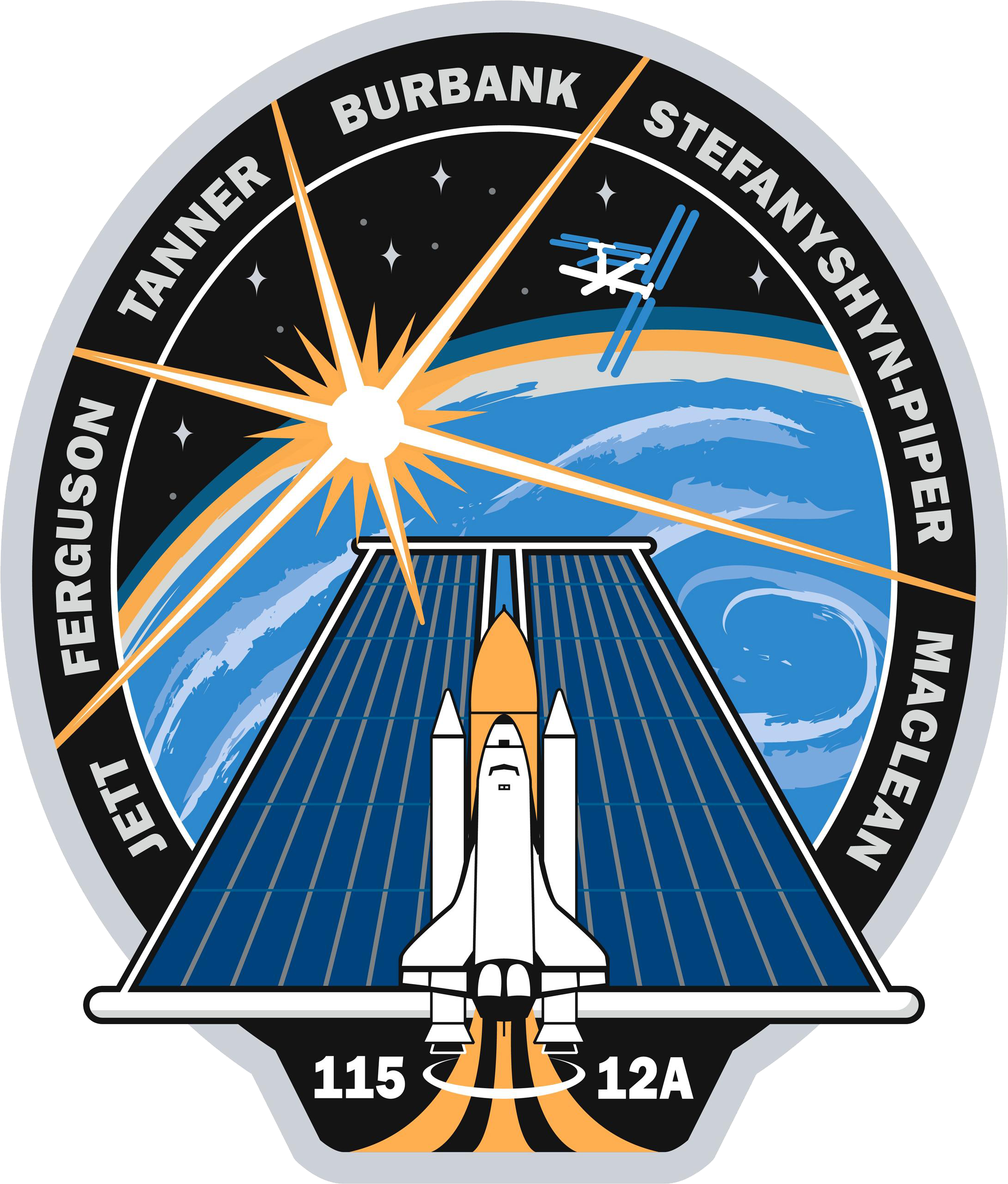 Sts-115 Patch - Woodford Reserve (2189x2571), Png Download