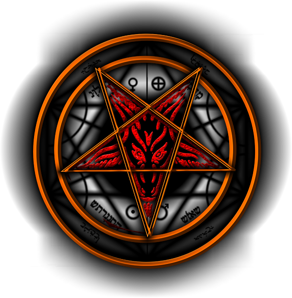 Click And Drag To Re-position The Image, If Desired - Satanic Symbol (600x612), Png Download