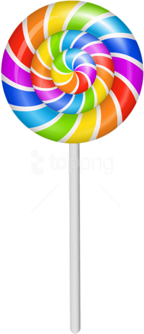 Free Png Download Colorful Lollipop Clipart Png Photo - Colorful Lollipop Clip Art (480x1096), Png Download