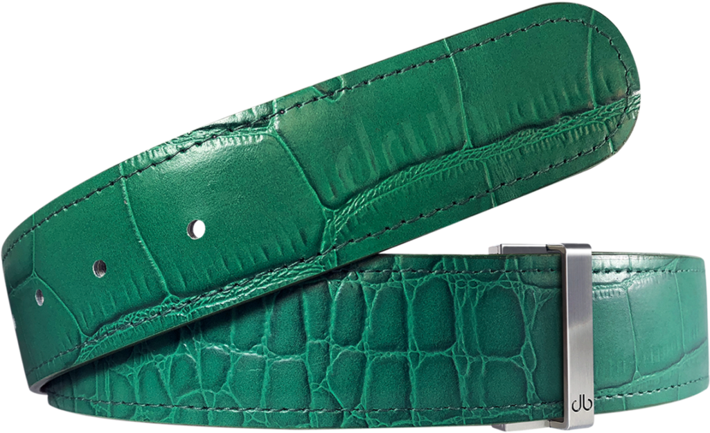 Green Crocodile Texture Leather Belt - Belt (1024x1024), Png Download