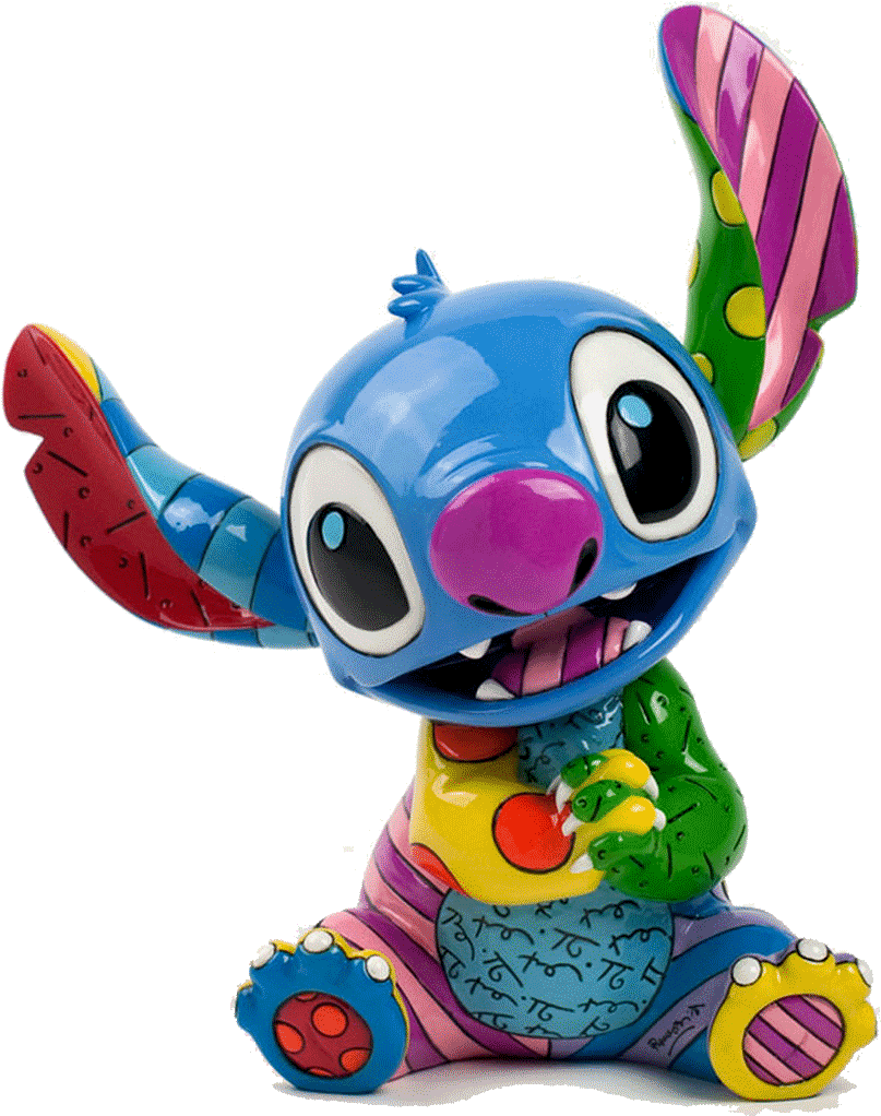 Disney's Stitch Pop Art Figurine - Britto Disney Stitch (1024x1024), Png Download
