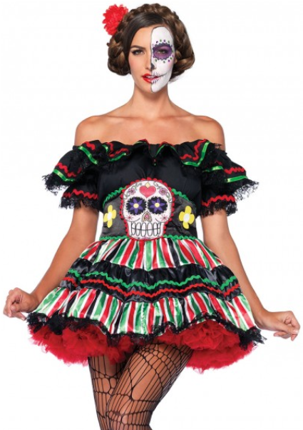 Top Brands - Day Of The Dead Costumes Nz (601x601), Png Download