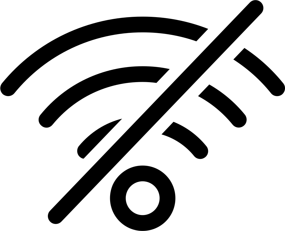 Png File Svg - Network Connection Failed Icon (981x796), Png Download