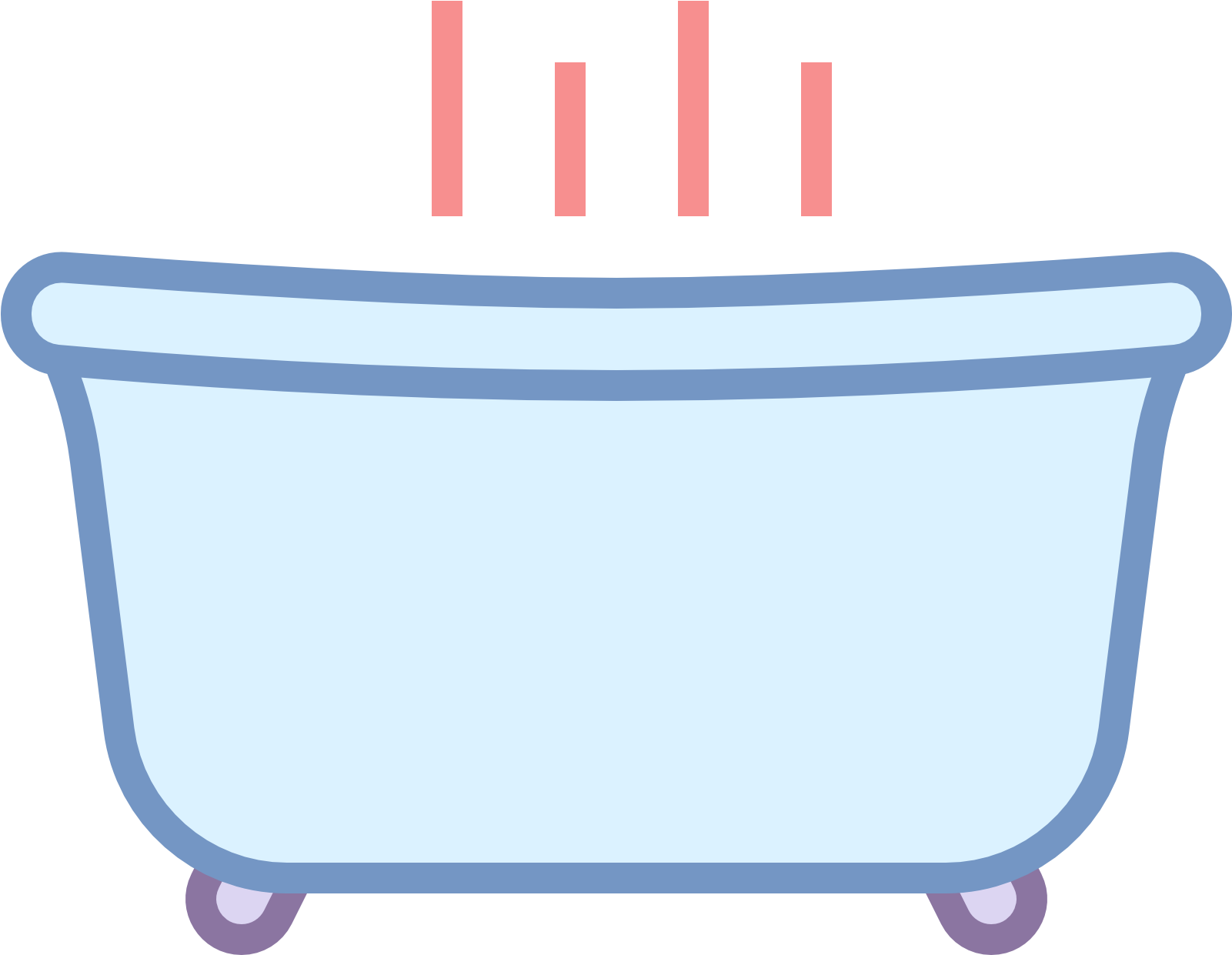 Spa Icon - Furniture (1600x1600), Png Download