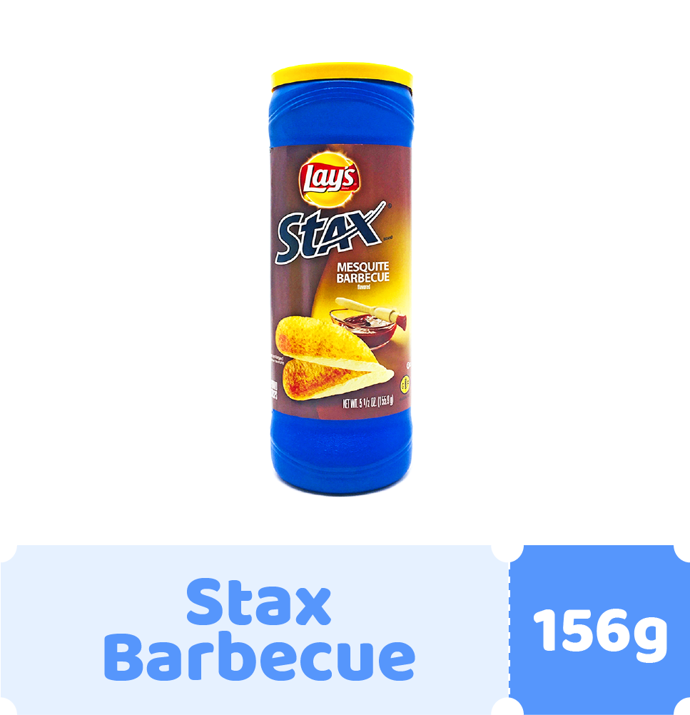 Lay's Stax Bbq 156g - Lay's (1024x1024), Png Download