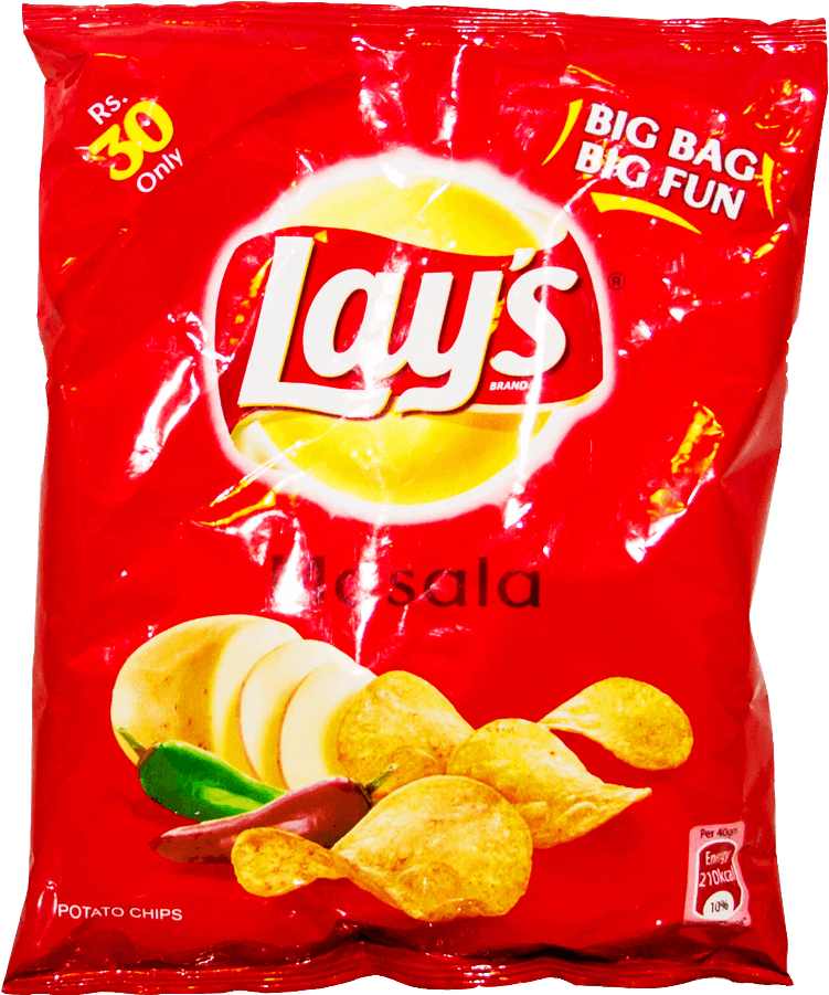 Lays Chips Masala 40 Gm - Lays Masala (1000x1000), Png Download