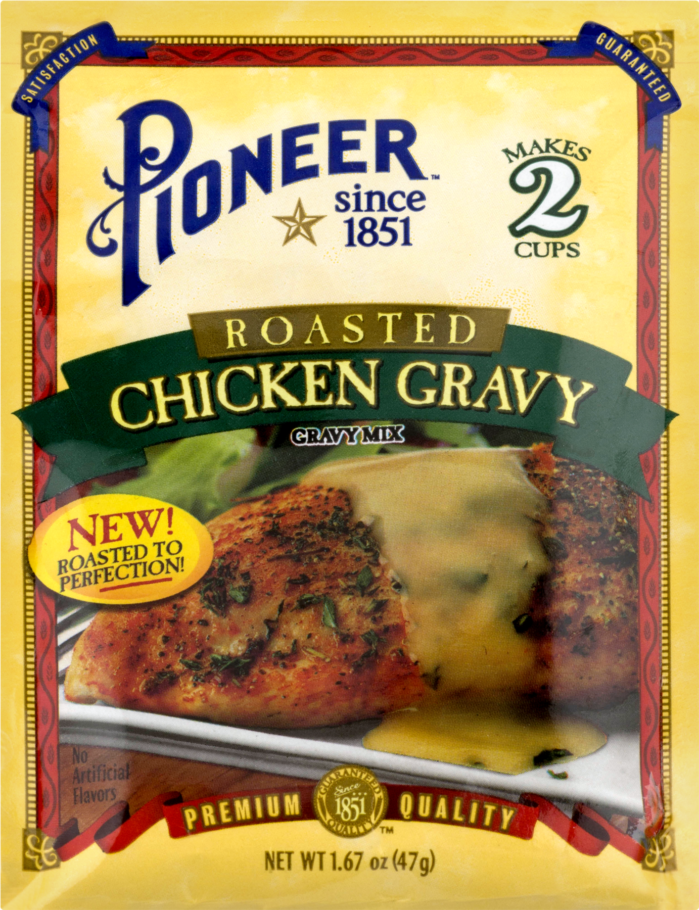 Pioneer Roasted Chicken Gravy Mix (1800x1800), Png Download