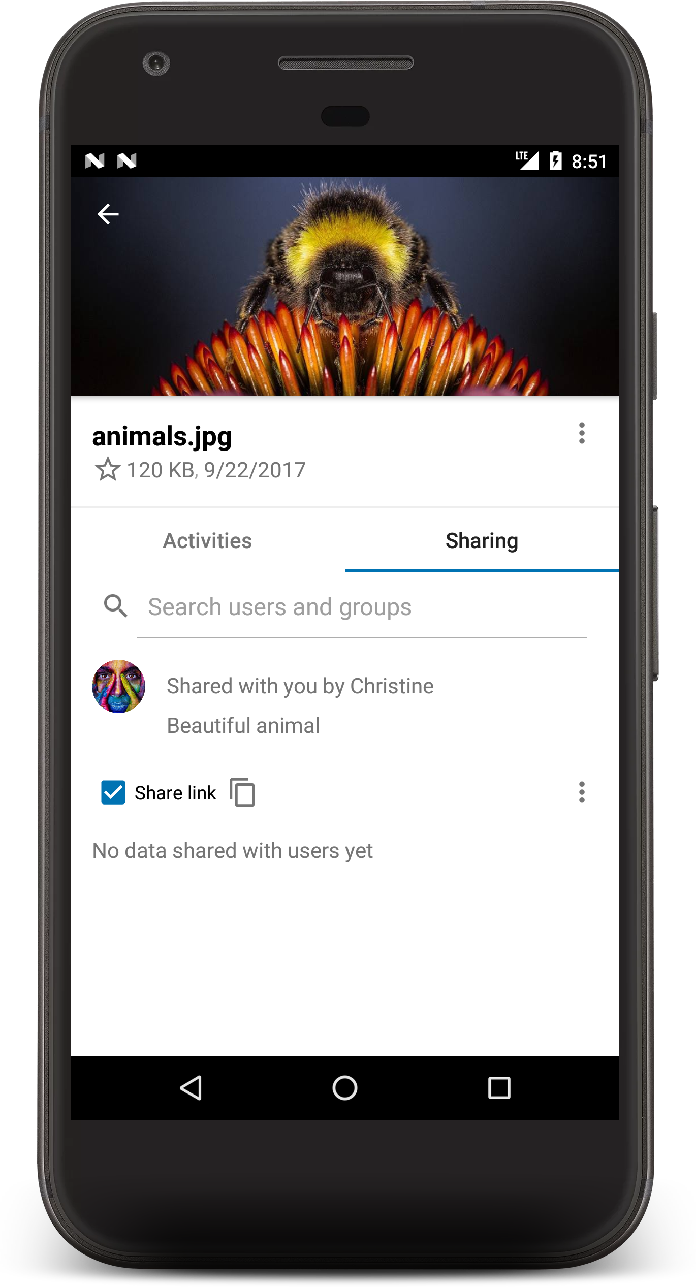 The App Shows You The Note You Received With A Share - Comments App (1370x2534), Png Download
