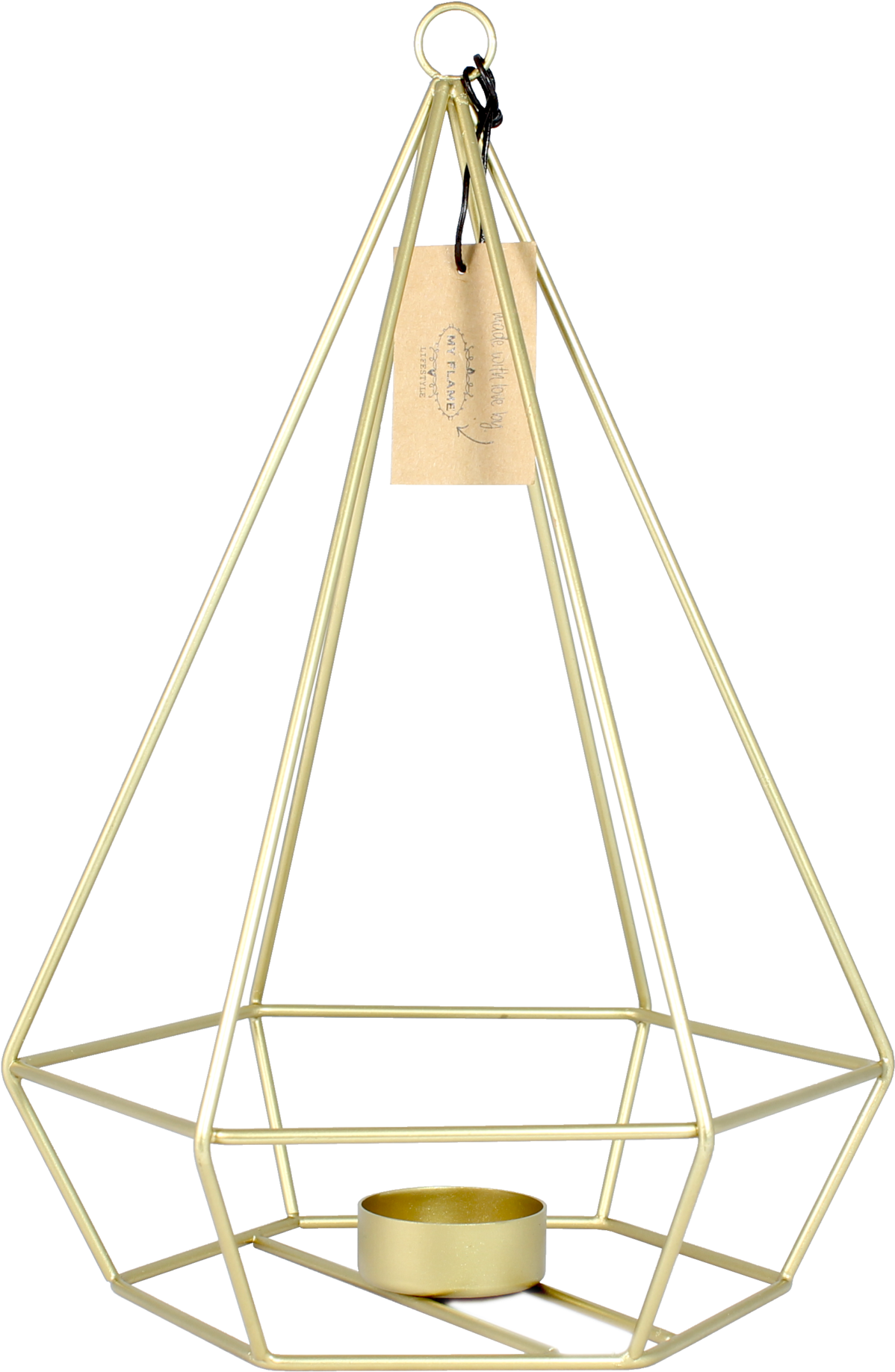 T-light Holders Geometric - Candle (2000x2000), Png Download