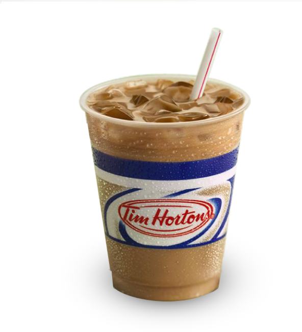 Iced Coffee - Tim Horton Iced Coffee Small (650x650), Png Download