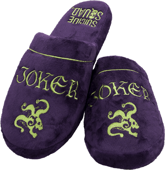 The Joker Slippers Size - Joker Slippers (600x600), Png Download