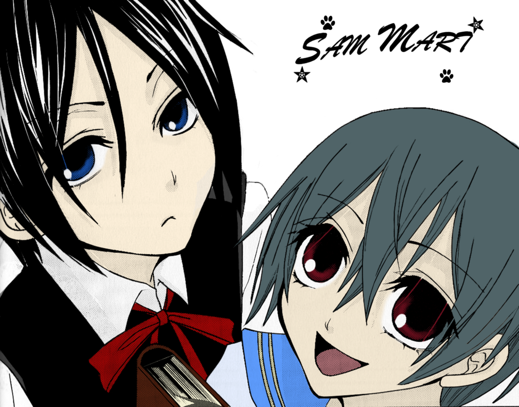 Sebastian Jr And Ciel Jr By Dulsammart On - Ciel Y Sebastian Hijos (1009x791), Png Download