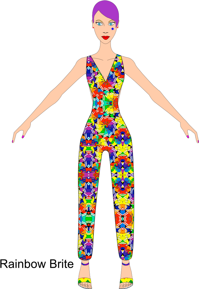 The Girls The Challenge Of Designing Outfits Based - Illustration (744x1052), Png Download