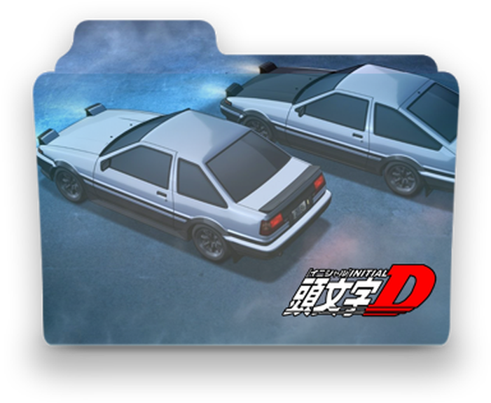 Film Initial D First Stage - Takumi Fujiwara Vs Shinji Inui (700x700), Png Download