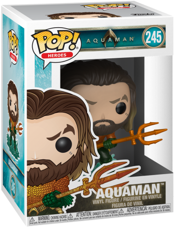 Aquaman Funko Pops (560x560), Png Download