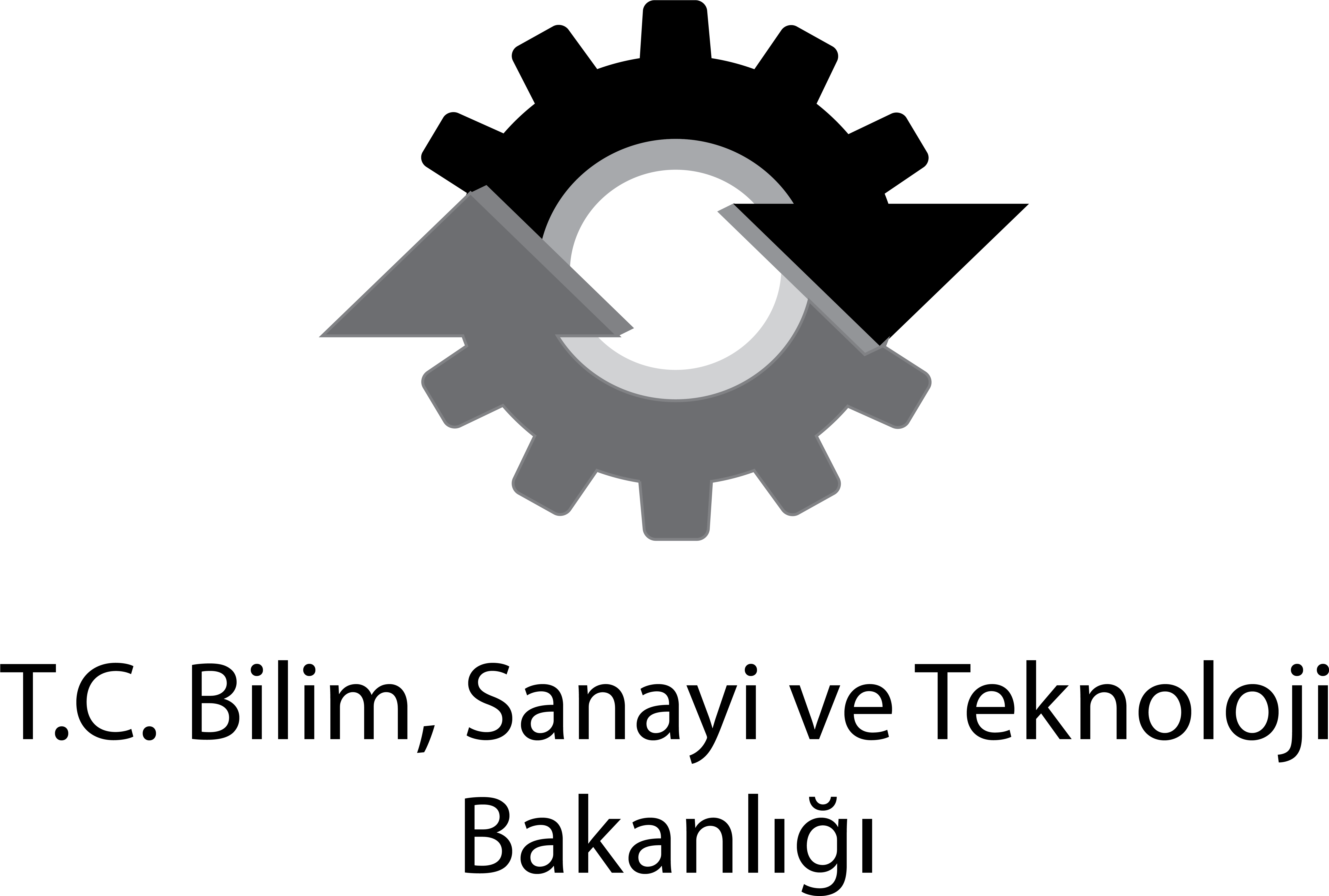 Sanayi Ve Teknoloji Bakanlığı Logo [sanayi - Turkish Industry And Commerce Ministry (6792x5228), Png Download