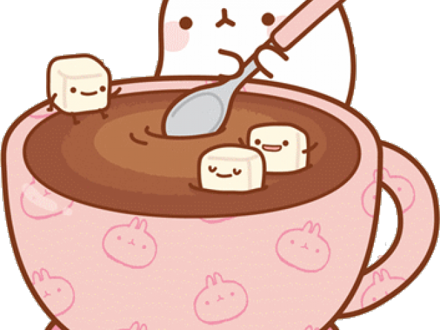 Hot Chocolate Clipart Kawaii - Marshmallow Kawaii (640x480), Png Download