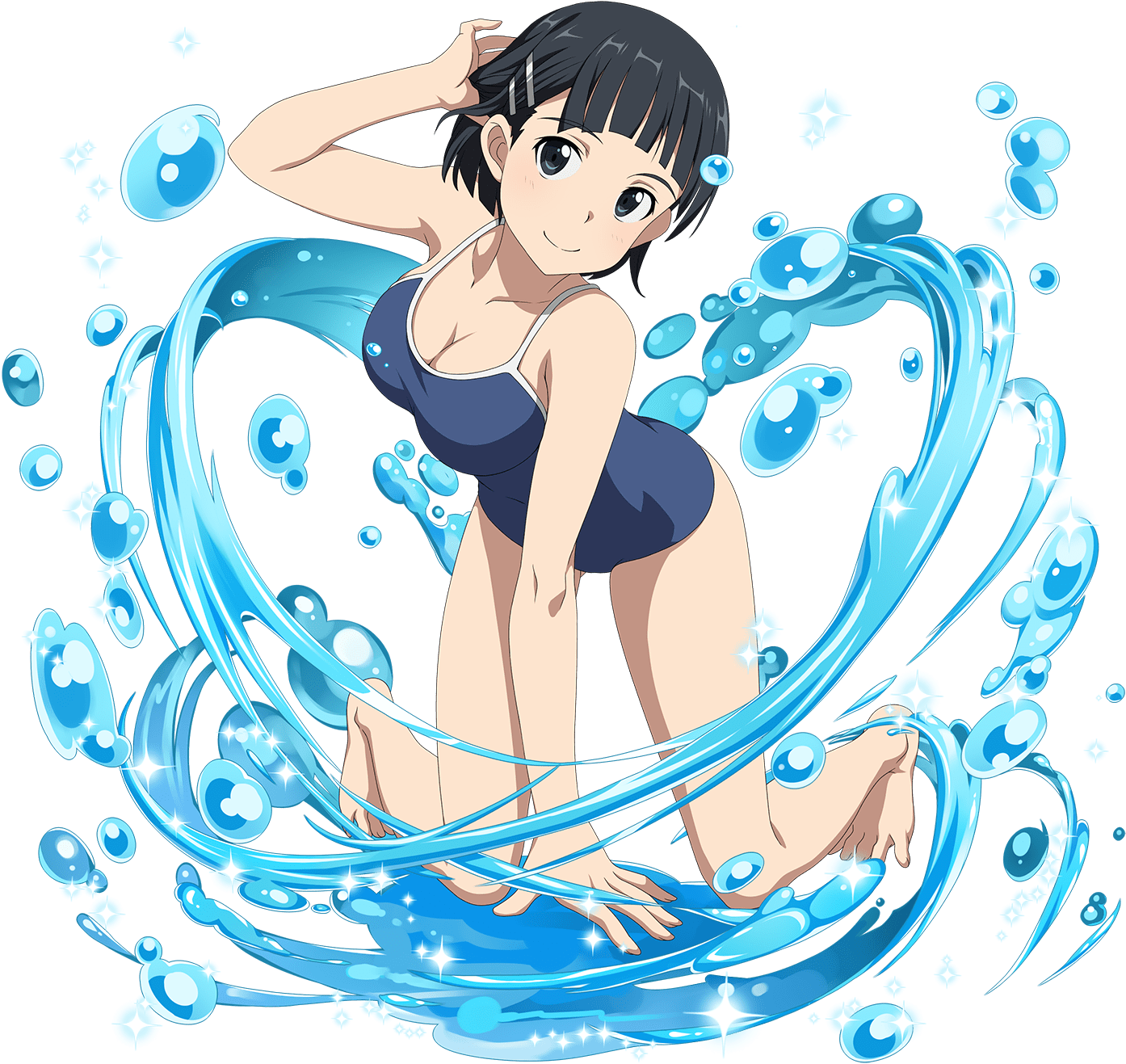 You Caught My Eye Suguha - Sao Md Summer Suguha (1500x1500), Png Download