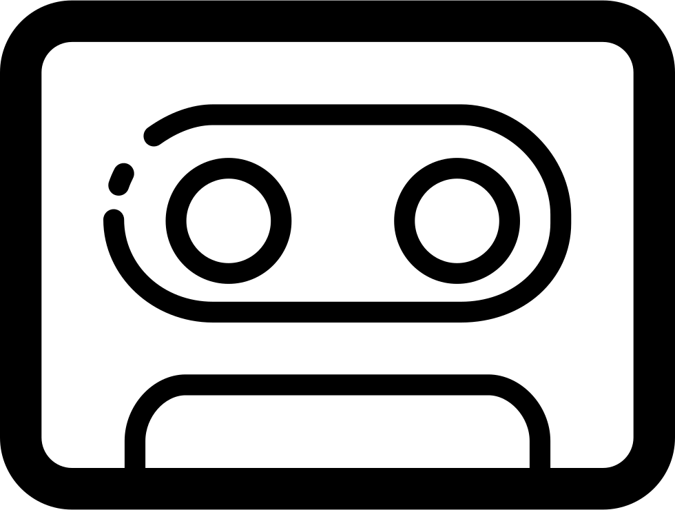 Cassette Outline Png - Airport Arrivals Sign (980x740), Png Download