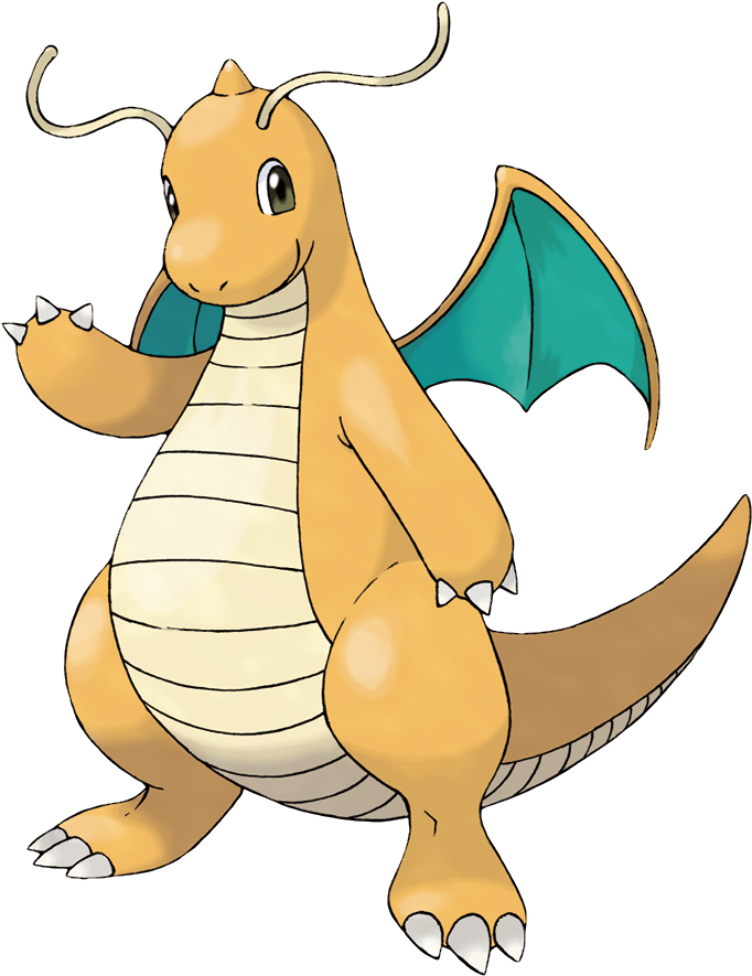 5) Dragonite - Pokemon Dragonite (884x884), Png Download