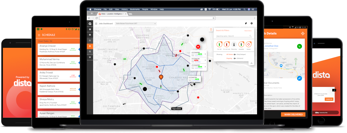 Enhance Your Field Force Management With Location Enabled - Operating System (1200x462), Png Download