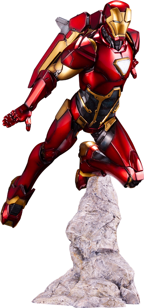 Kotobukiya Iron Man Statue - Iron Man (480x1000), Png Download