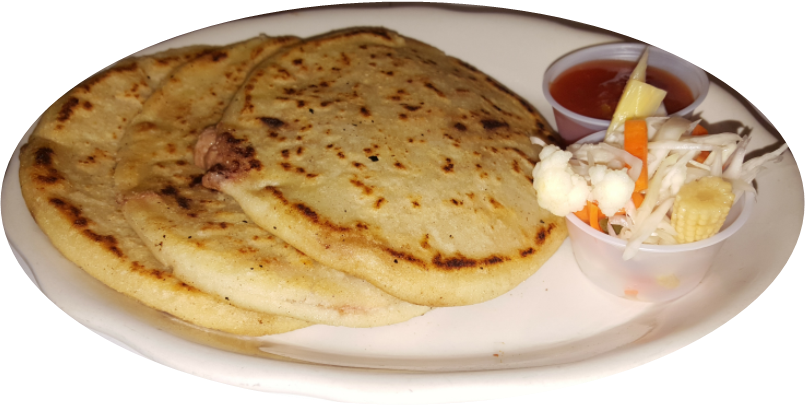 Pupusas - Bhakri (806x406), Png Download
