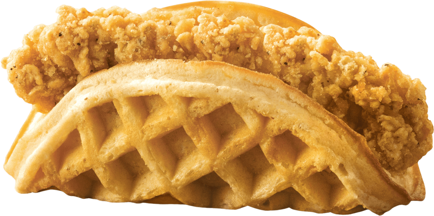 Chicken 'n Waffle (1763x995), Png Download